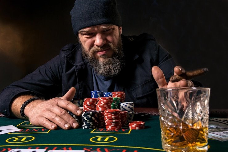 Roulette betting layout showing inside and outside bet zones
